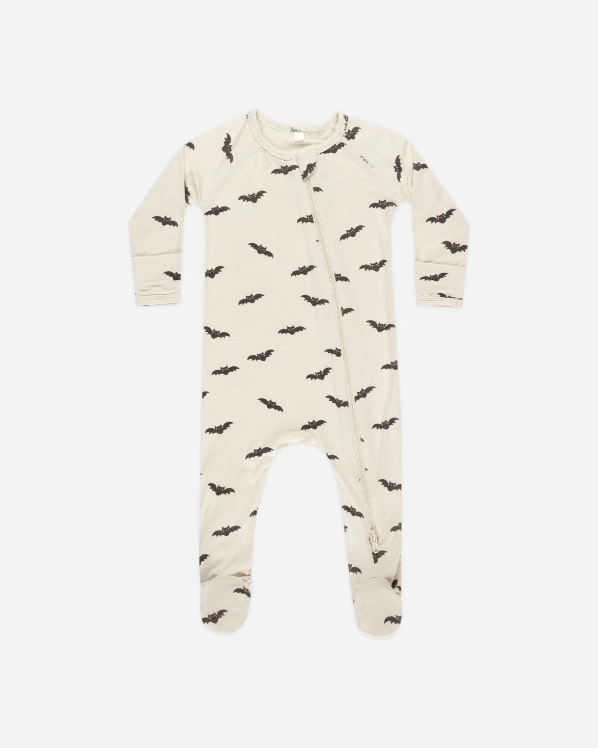 Bamboo Zip Footie || Bats | Rylee + Cru