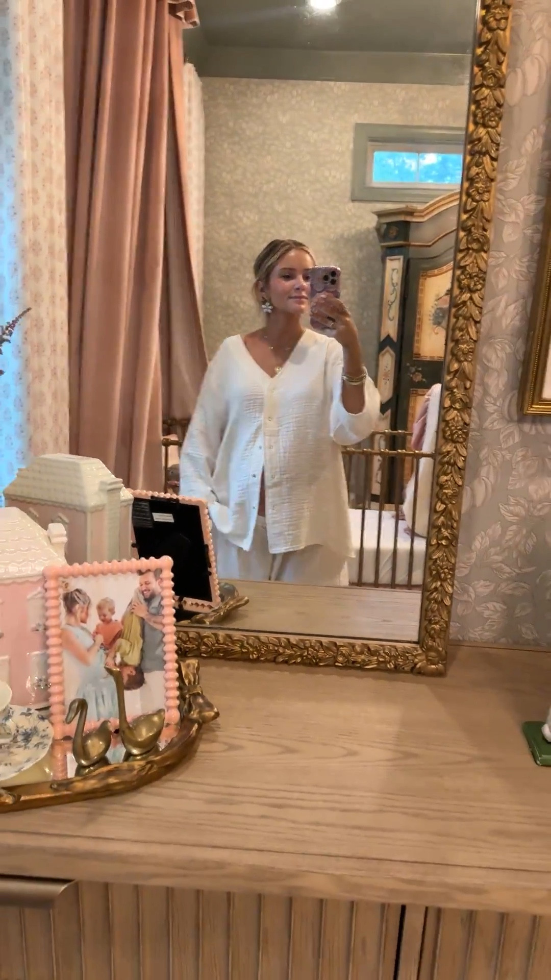 Getting the nursery ready for baby girl! Loving this matching set for the bump - it is the perfect bump outfit & great for postpartum 

#LTKBaby #LTKBump #LTKHome