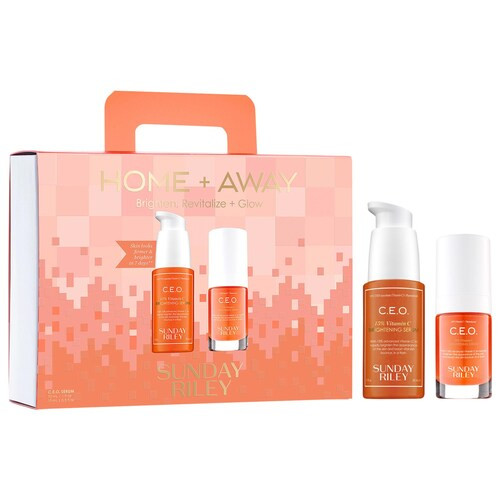 HOME + AWAY BRIGHTEN, REVITALIZE + GLOW WITH CEO 15% VITAMIN C SERUM | Sephora (CA)