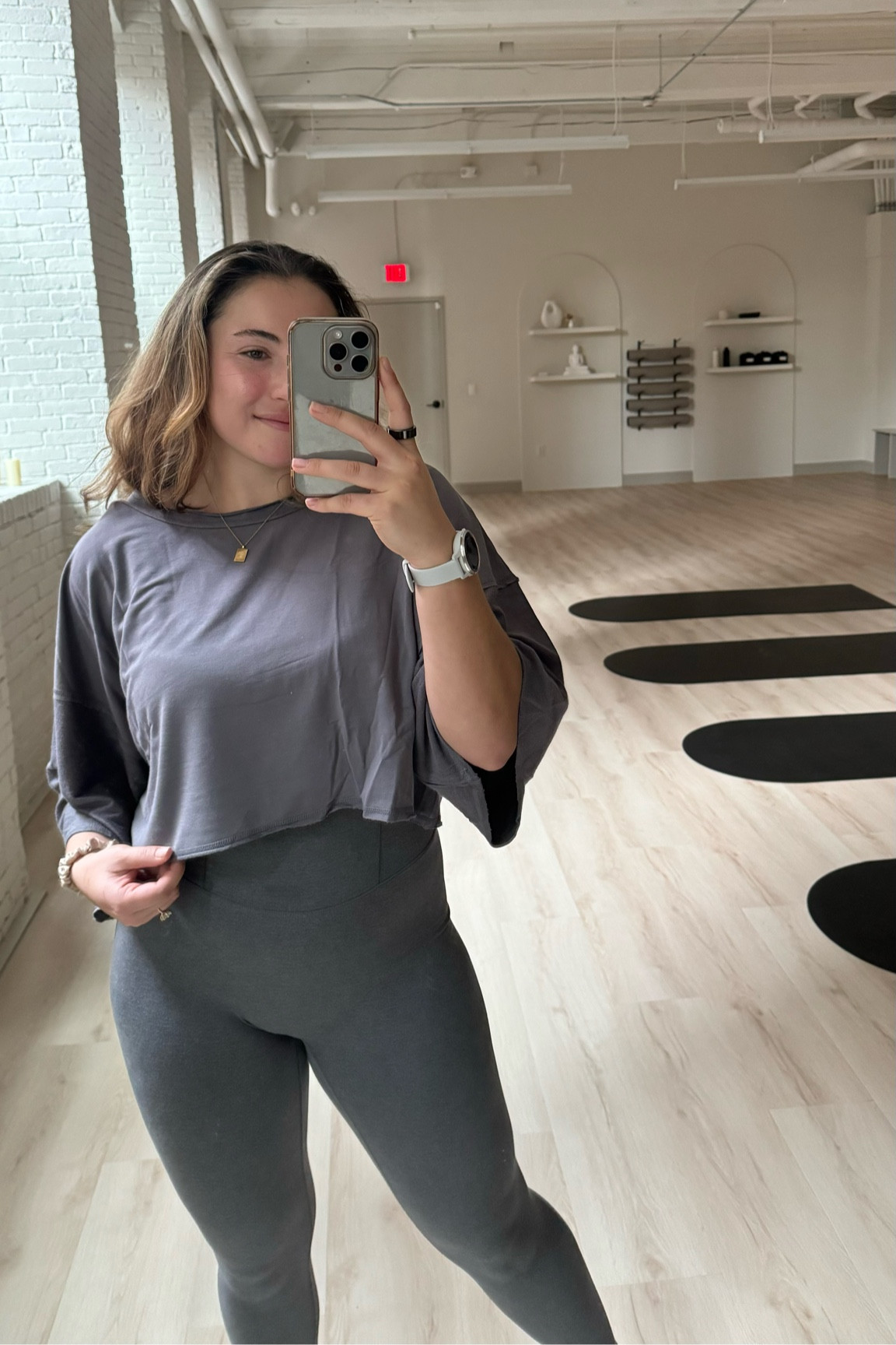 Pilates outfit! Code: MARIAHS for extra $$ off at checkout🤍