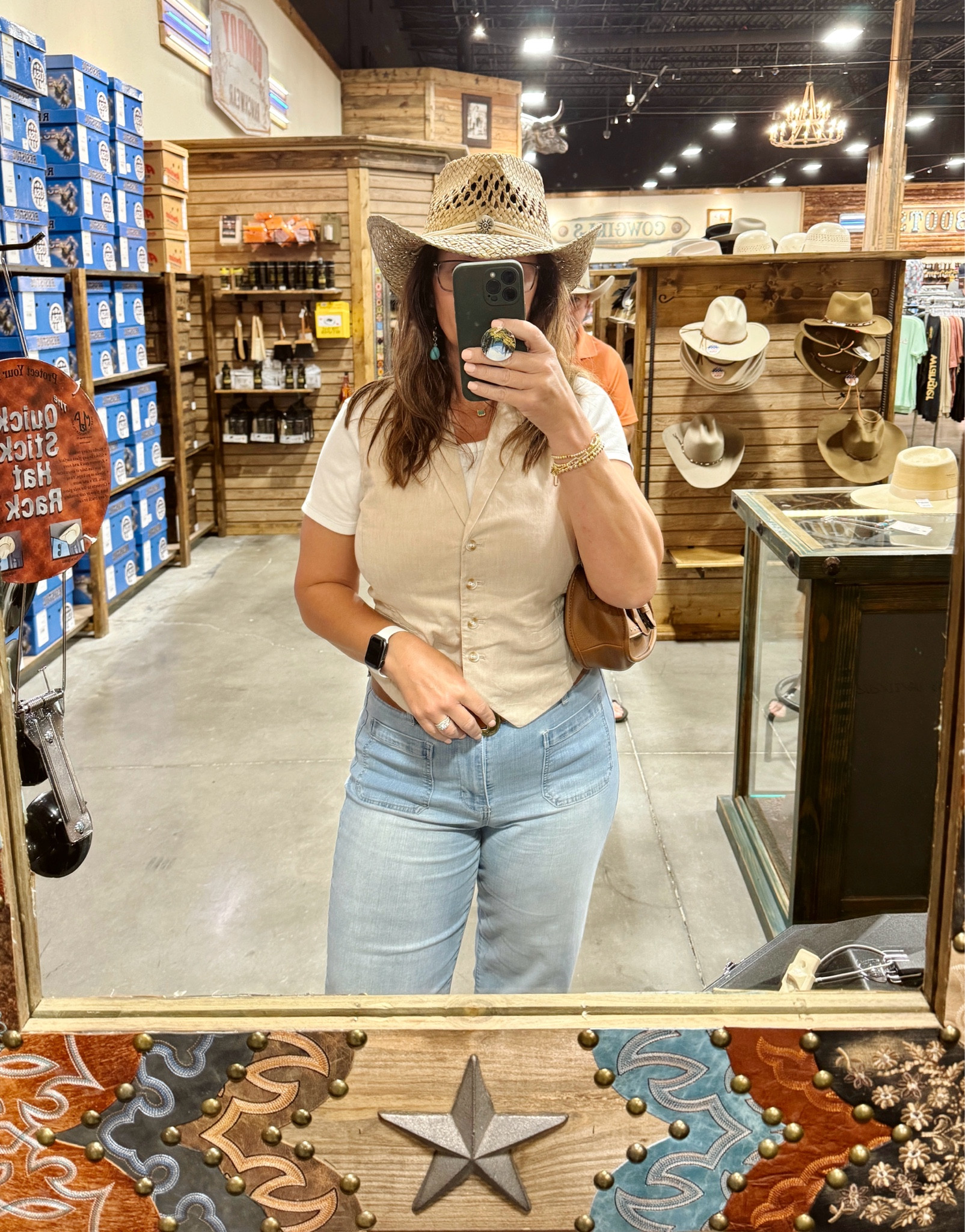 Dorfman Pacific Seagrass vent crushable cowboy hat. Exact hat is from Cavender’s (not linkable on LTK) — linked similar options  
Country concert. Western style  

#LTKMidsize #LTKFindsUnder50 #LTKStyleTip