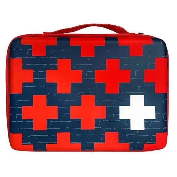 Band-Aid Build Your Own First Aid Kit Bag - Red | Target