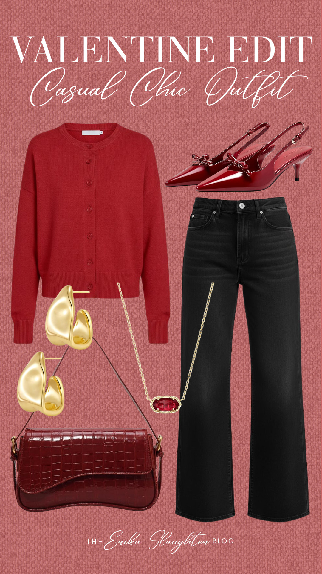 A refined take on Valentine dressing—rich reds, clean lines, and timeless pieces that feel effortless yet intentional. Casual chic, done with quiet confidence.

#ValentineEdit #CasualChic #EffortlessStyle #ModernRomance #ElevatedBasics #TimelessStyle #ChicDetails #LTKStyle #WardrobeStaples
 

 #LTKValentine #LTKootd #LTKBeauty