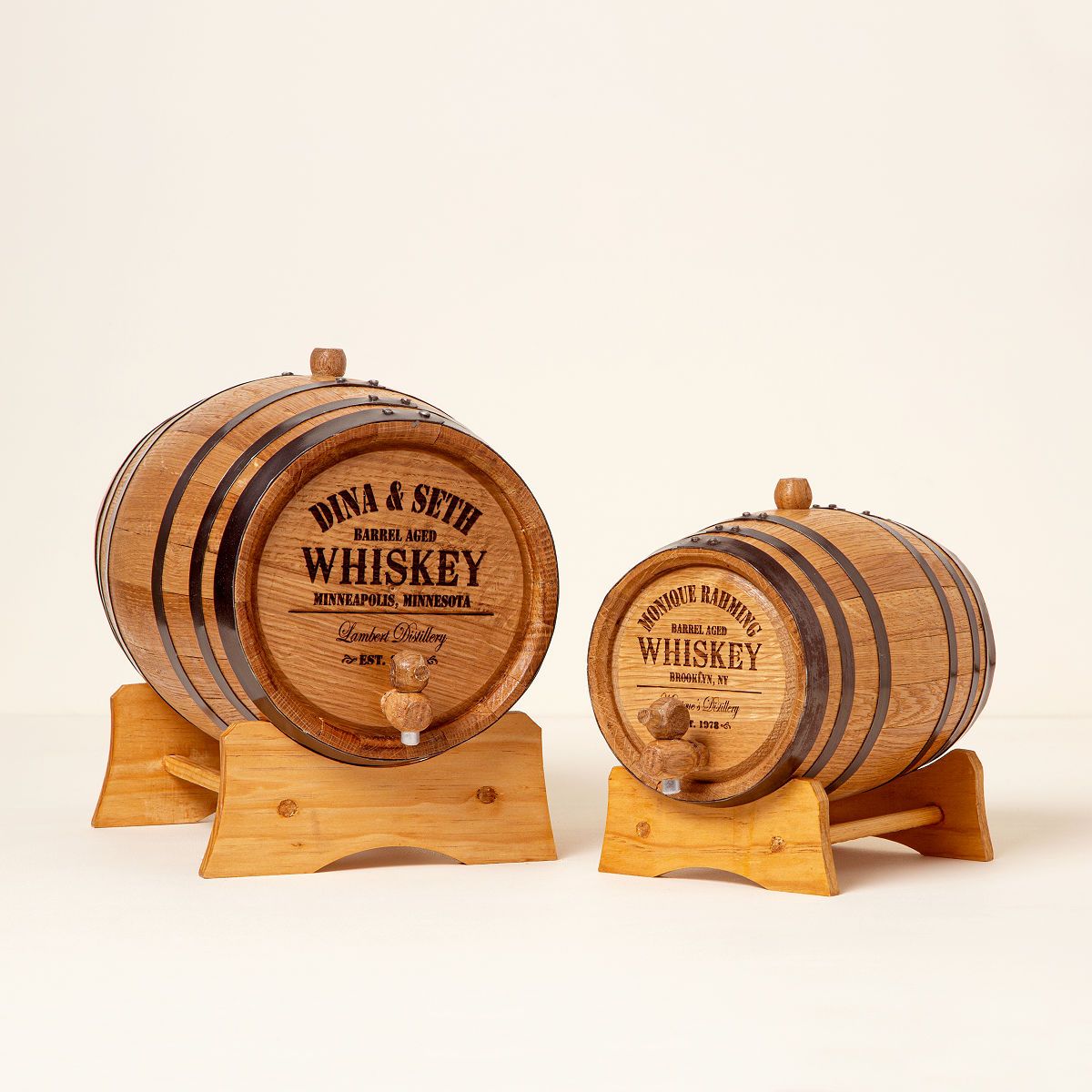Personalized Whiskey Barrel | UncommonGoods