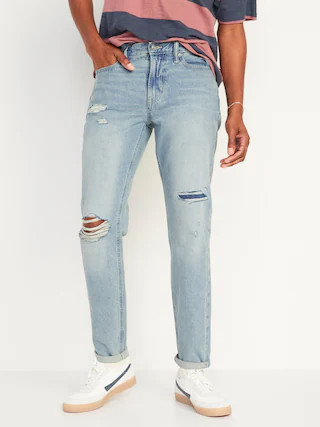 Original Straight Taper Non-Stretch Jeans for Men | Old Navy (US)