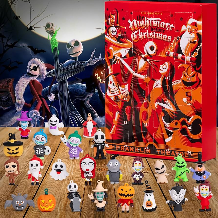 Halloween Advent Calendar 2024,Halloween Countdown Advent Calendar,with 24 Classic Collectible Fi... | Amazon (US)