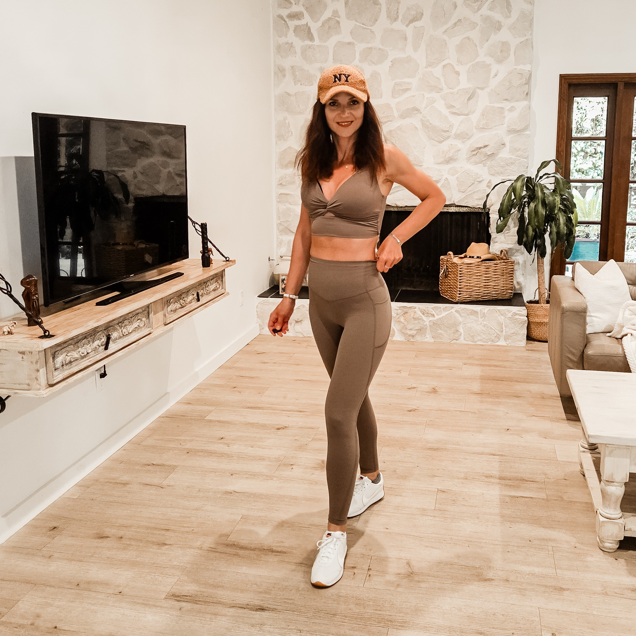 OK, the best leggings and workout set. They have tummy control and butt lifting technology you will love!! 

#LTKOver40 #LTKmomlife #LTKActive