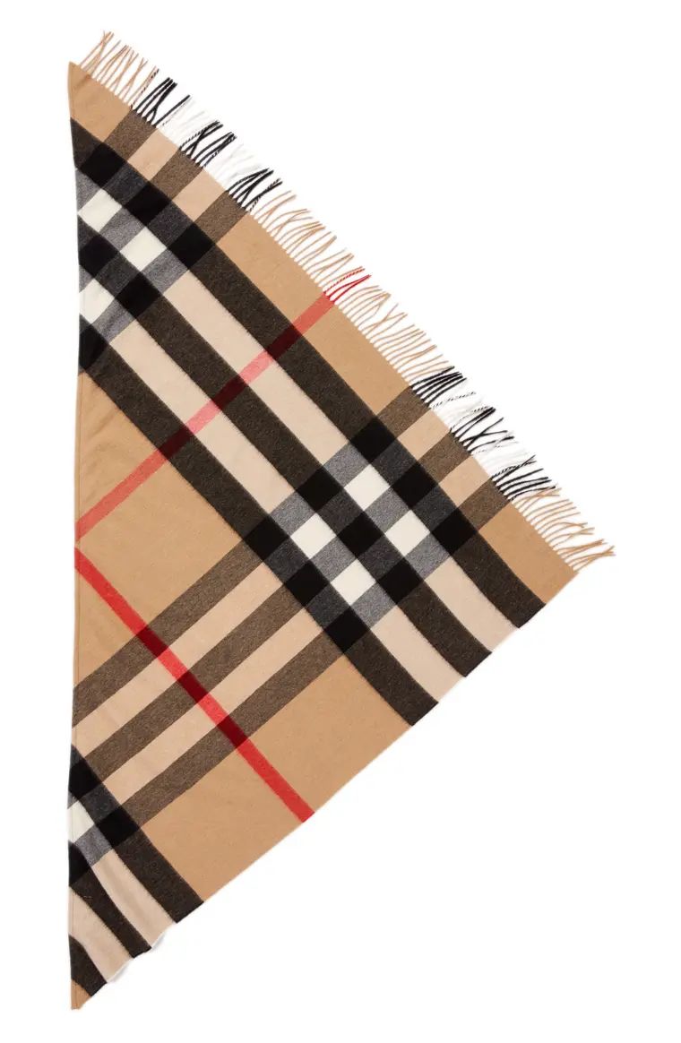 Mega Check Cashmere Scarf | Nordstrom