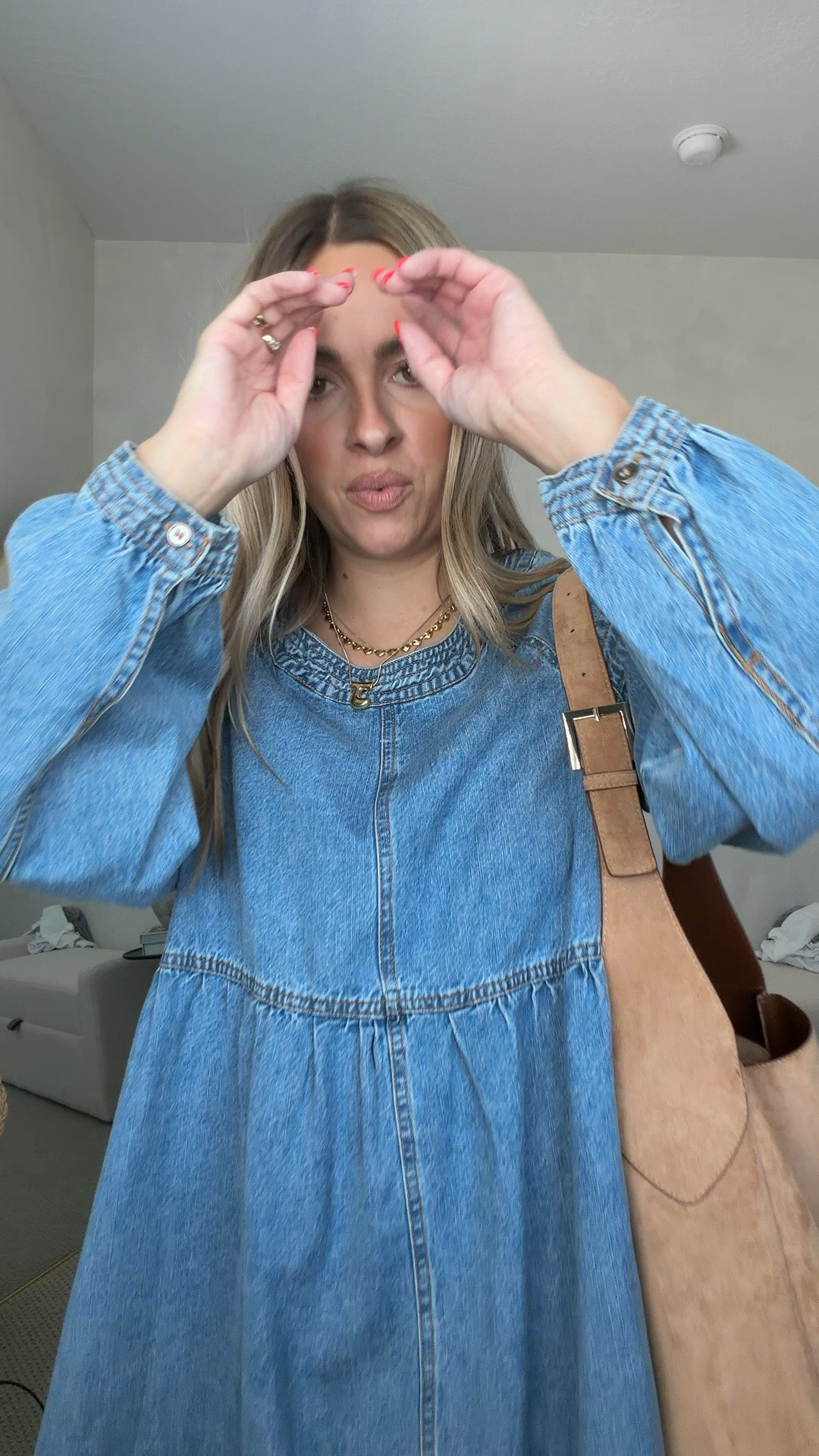 I’m obsessed with this denim dress from Walmart!!!! Walmart fall fashion. Walmart ootd. Walmart denim fashion. Walmart fashion finds.

#LTKootd #LTKSeasonal #LTKPetite