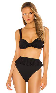 BEACH RIOT Sophia Bikini Top in Black from Revolve.com | Revolve Clothing (Global)