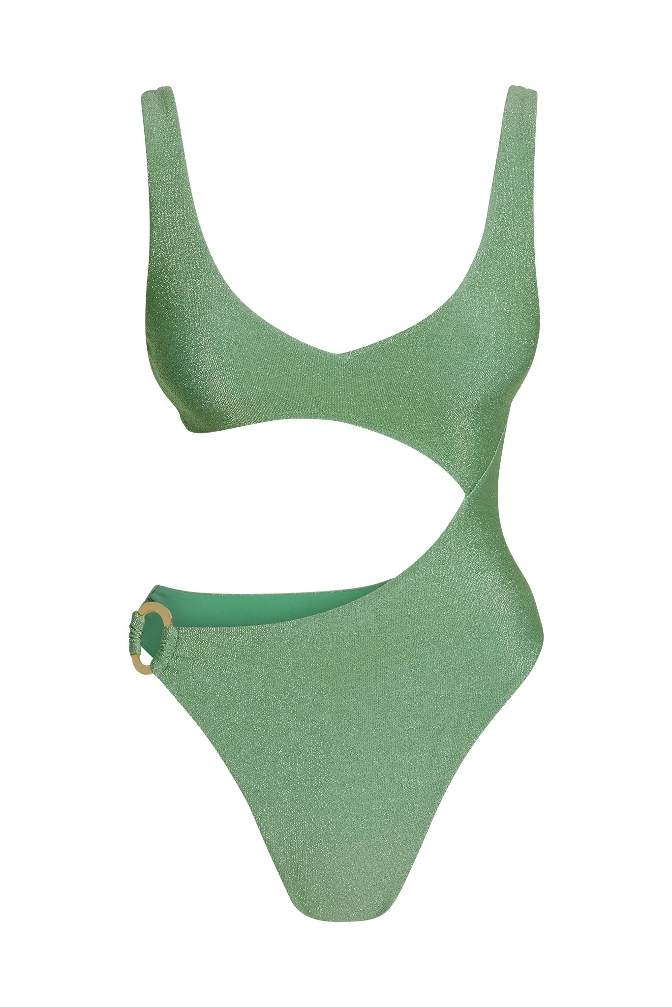 St. Barth's One Piece - Pond Shimmer | Monday Swimwear