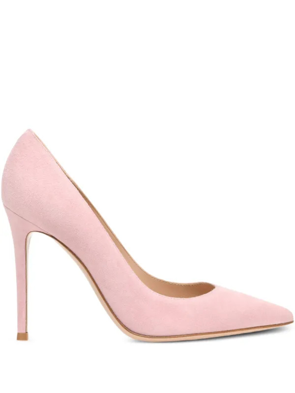 105mm Gianvito suede heeled pumps | Farfetch Global