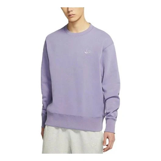 Nike MENS Sportswear Casual Sports Crew-neck Purple | KICKS CREW