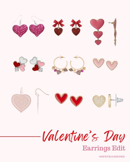Adorable Valentine’s Day inspired earrings! 

#heart #love #jewelry #gift #gold 

#LTKfindsunder50 #LTKsalealert #LTKSeasonal