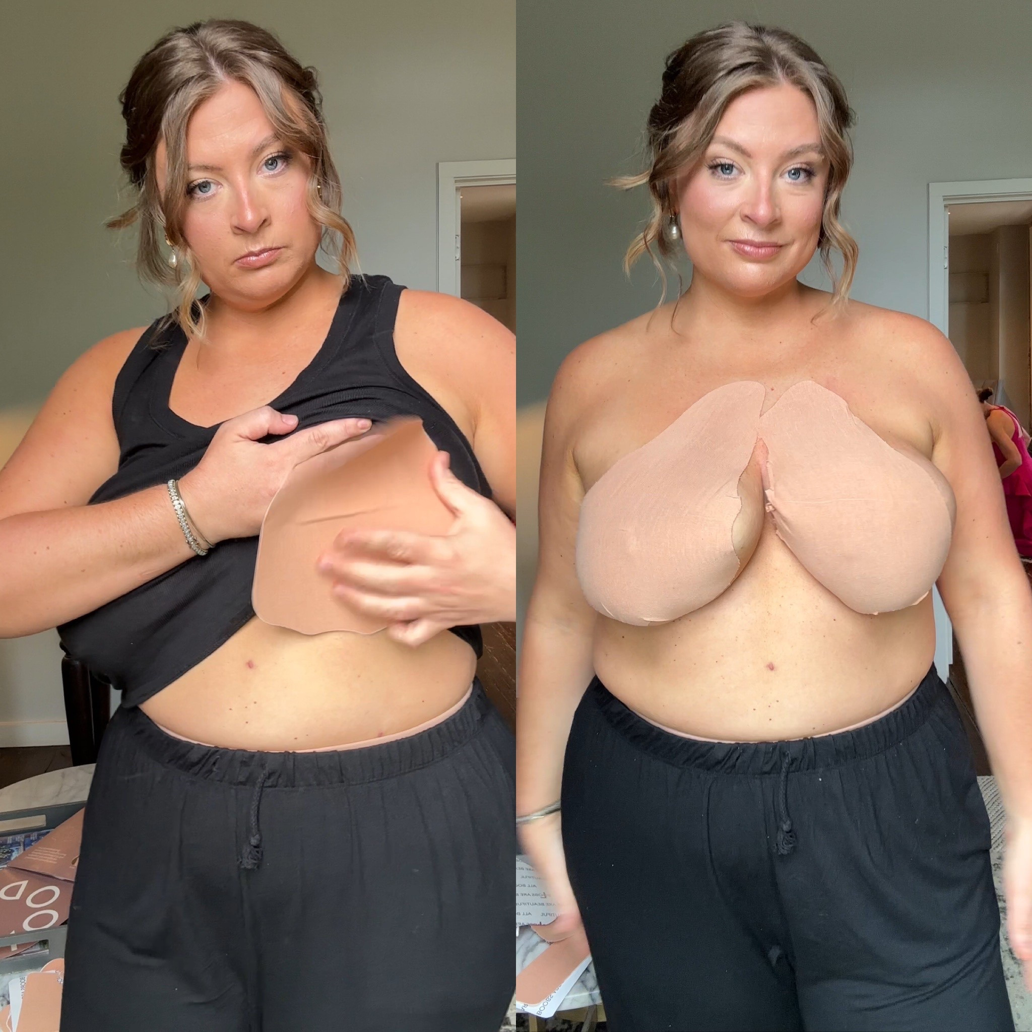 Boob tape 

#LTKWedding #LTKPlusSize #LTKMidsize