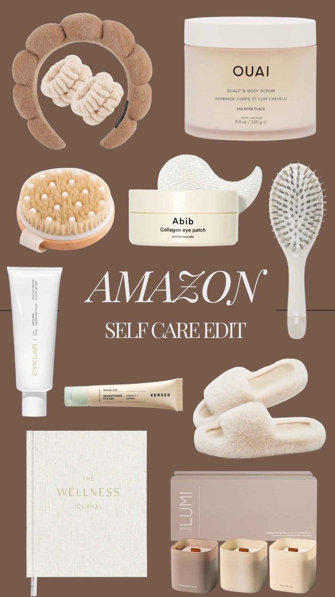🛁 Amazon self care edit 🛁
Little luxuries that make your everyday feel softer, slower, and more intentional ✨ because you deserve it.
#amazonselfcare #selfcareessentials #wellnessroutine #cozyvibes #intentionalliving #ltkhome


#LTKBeauty #LTKmorningroutine #LTKselfcare