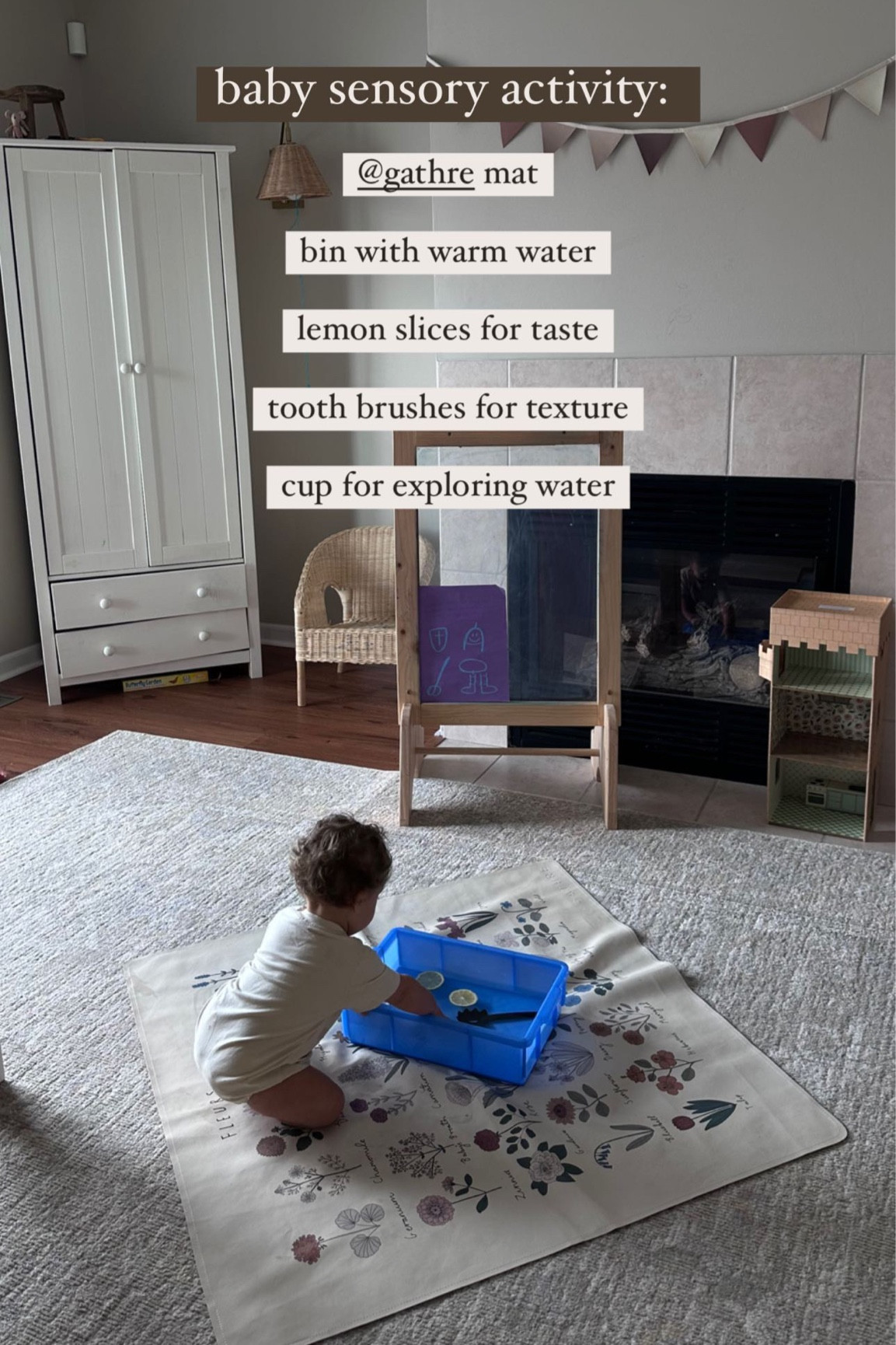 Baby Sensory Activity - Floral Gathre may 

#LTKkids #LTKbaby #LTKhome