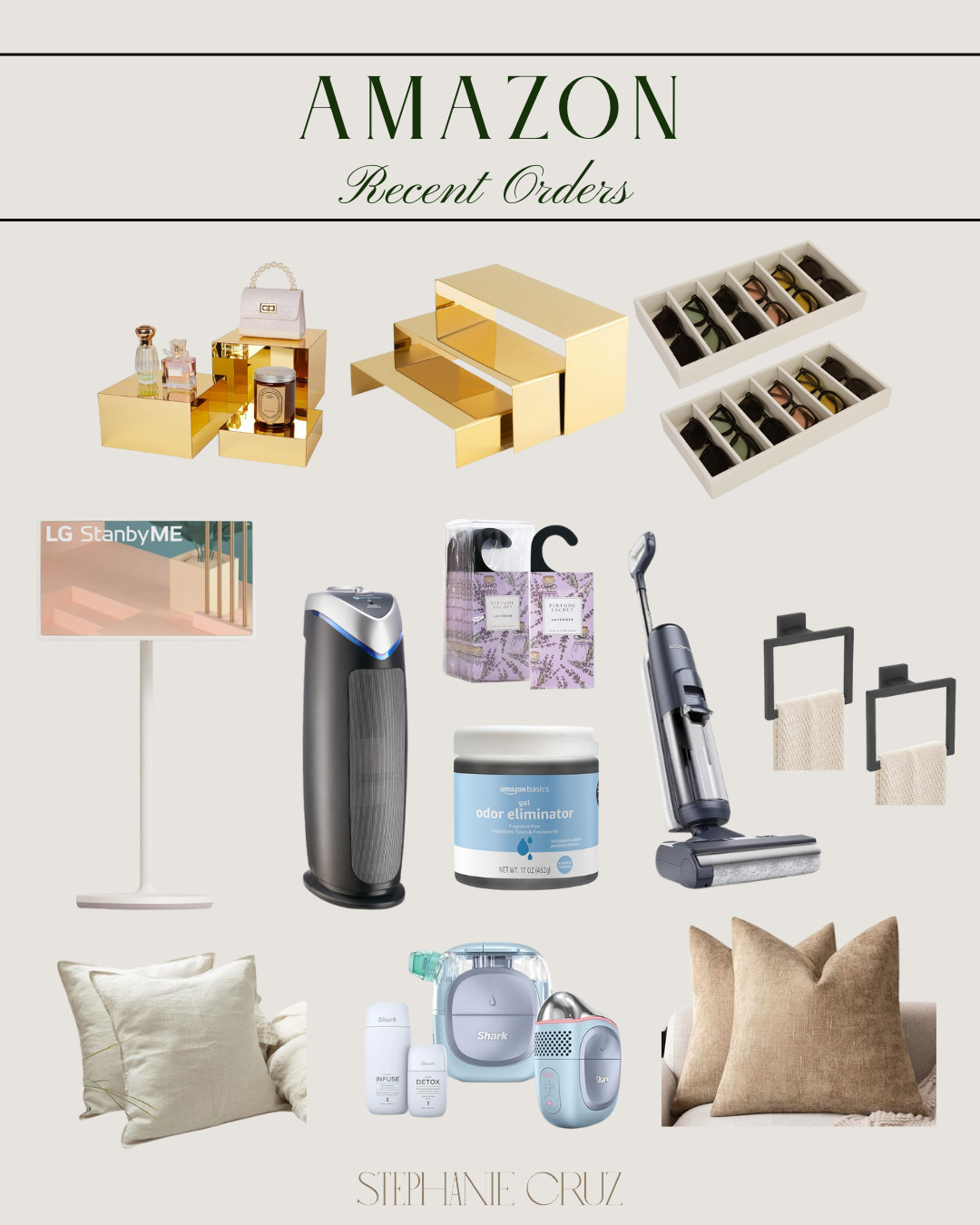 Just got some great Amazon finds to spruce up the home. From sleek tech to cozy pillows. 

 #LTKdayinmylife #LTKHome