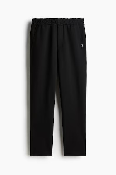 H & M - Slim Fit Twill Joggers - Black | H&M (US + CA)