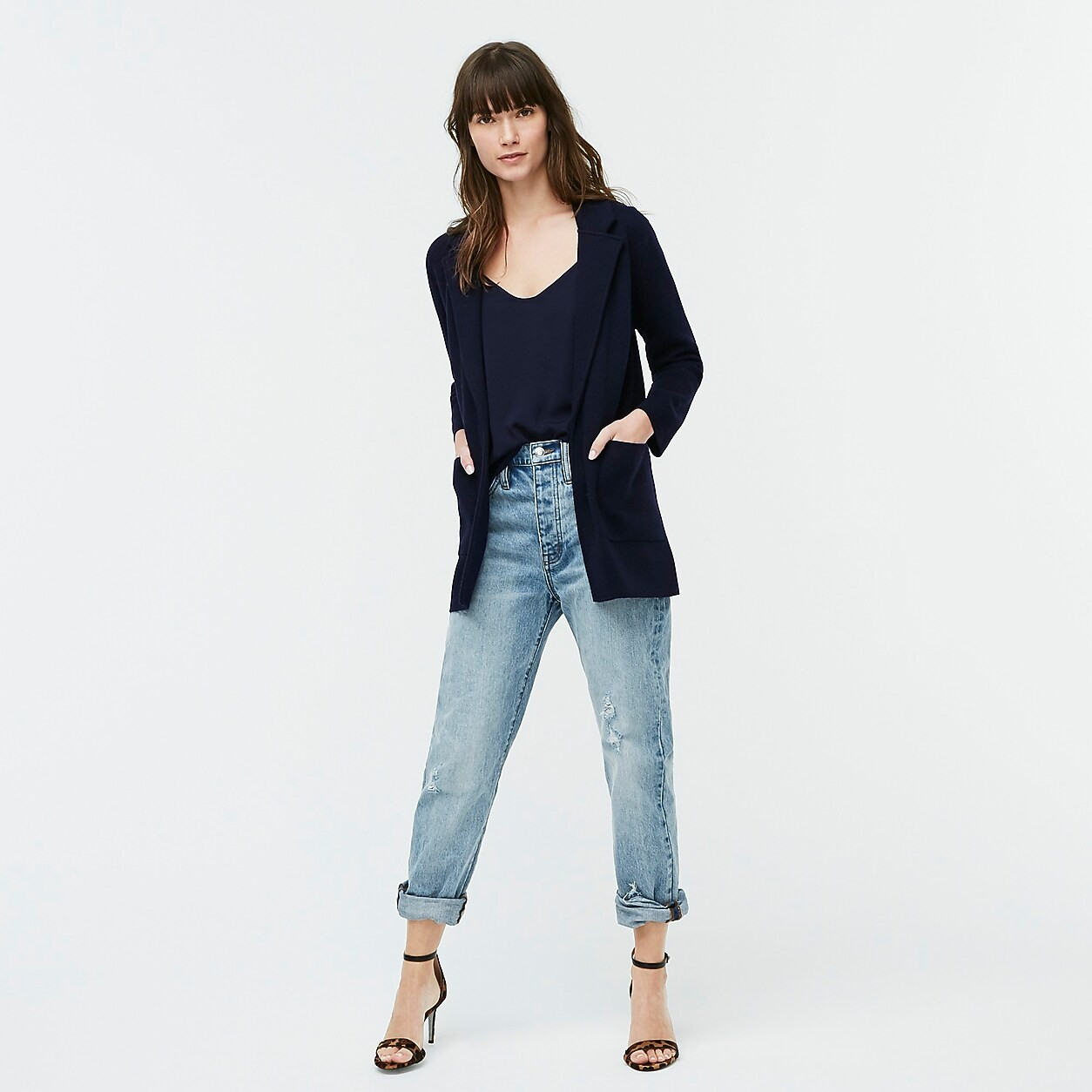New lightweight sweater-blazer | J. Crew US