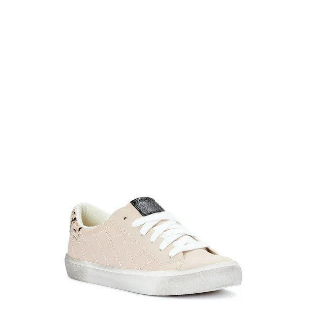 Scoop Women's Distressed Quilted Sneaker | Walmart (US)