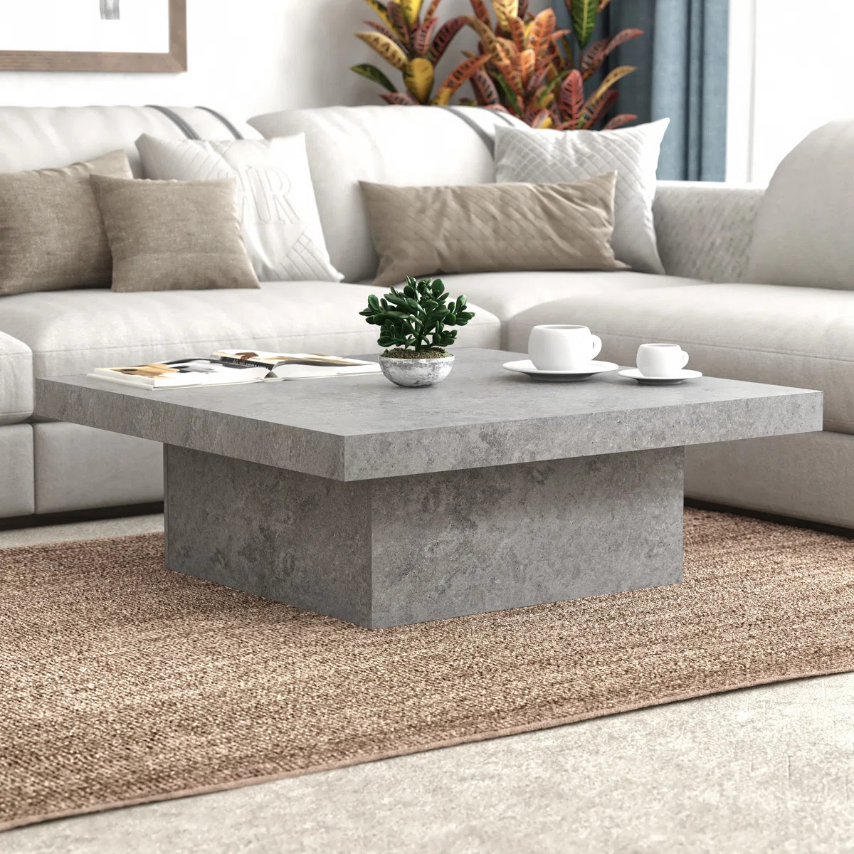Wade Logan® Caomhan Block Coffee Table & Reviews | Wayfair | Wayfair North America