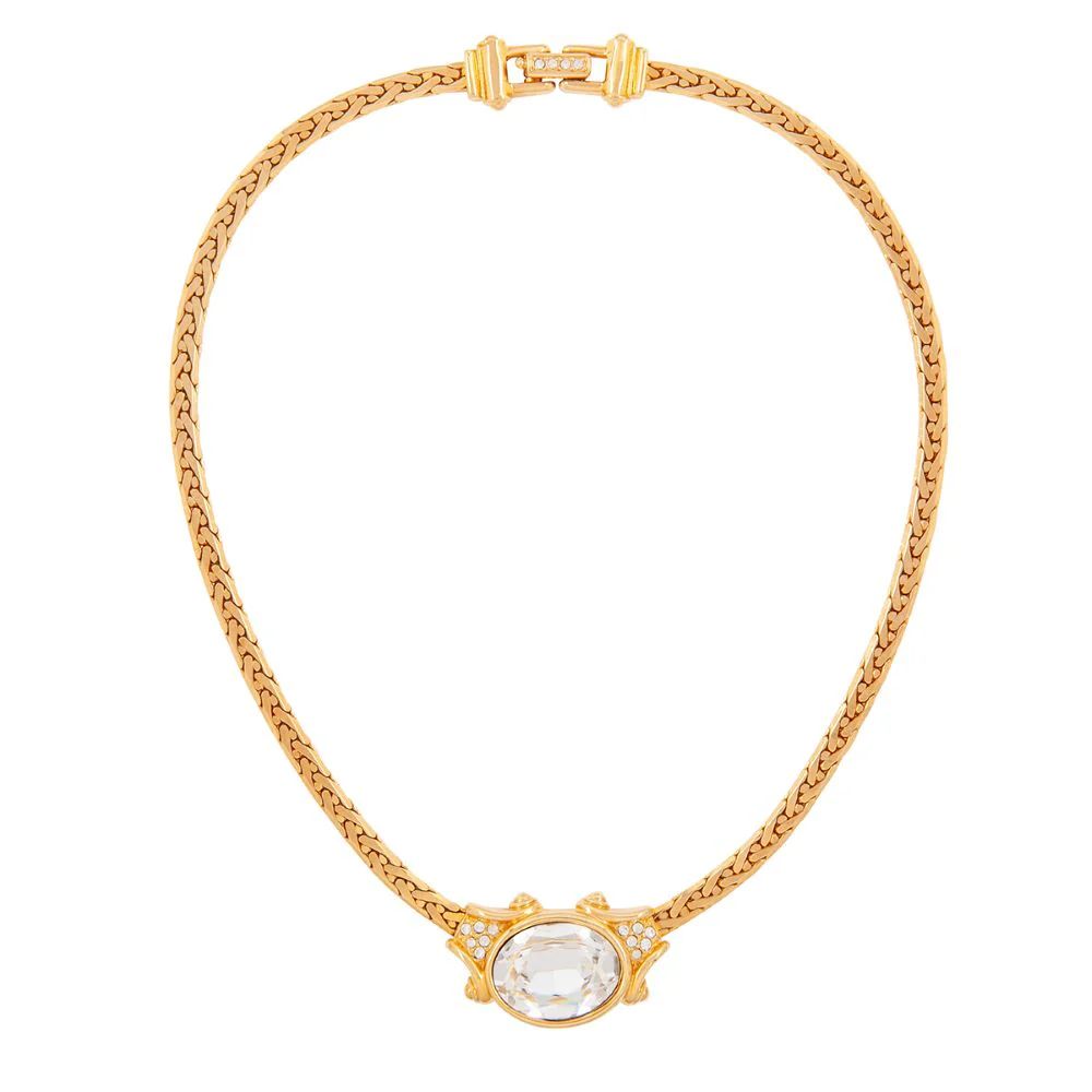 1980s Vintage Swarovski Crystal Necklace | Susan Caplan