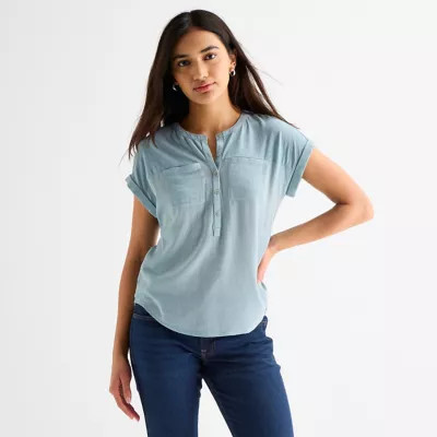 Lucky Brand  Knit Mix Henly Utility Top | Tractor Supply
