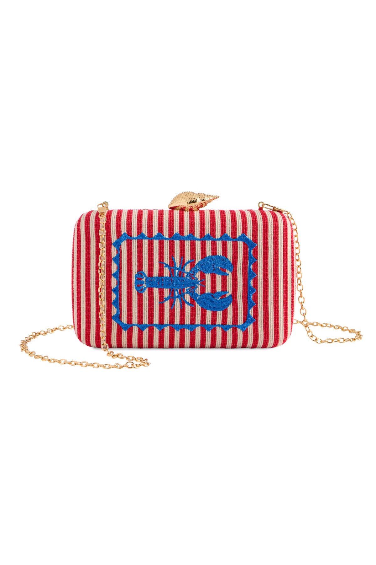 Marina Lobster Minaudi\u00e8re Clutch | Everything But Water