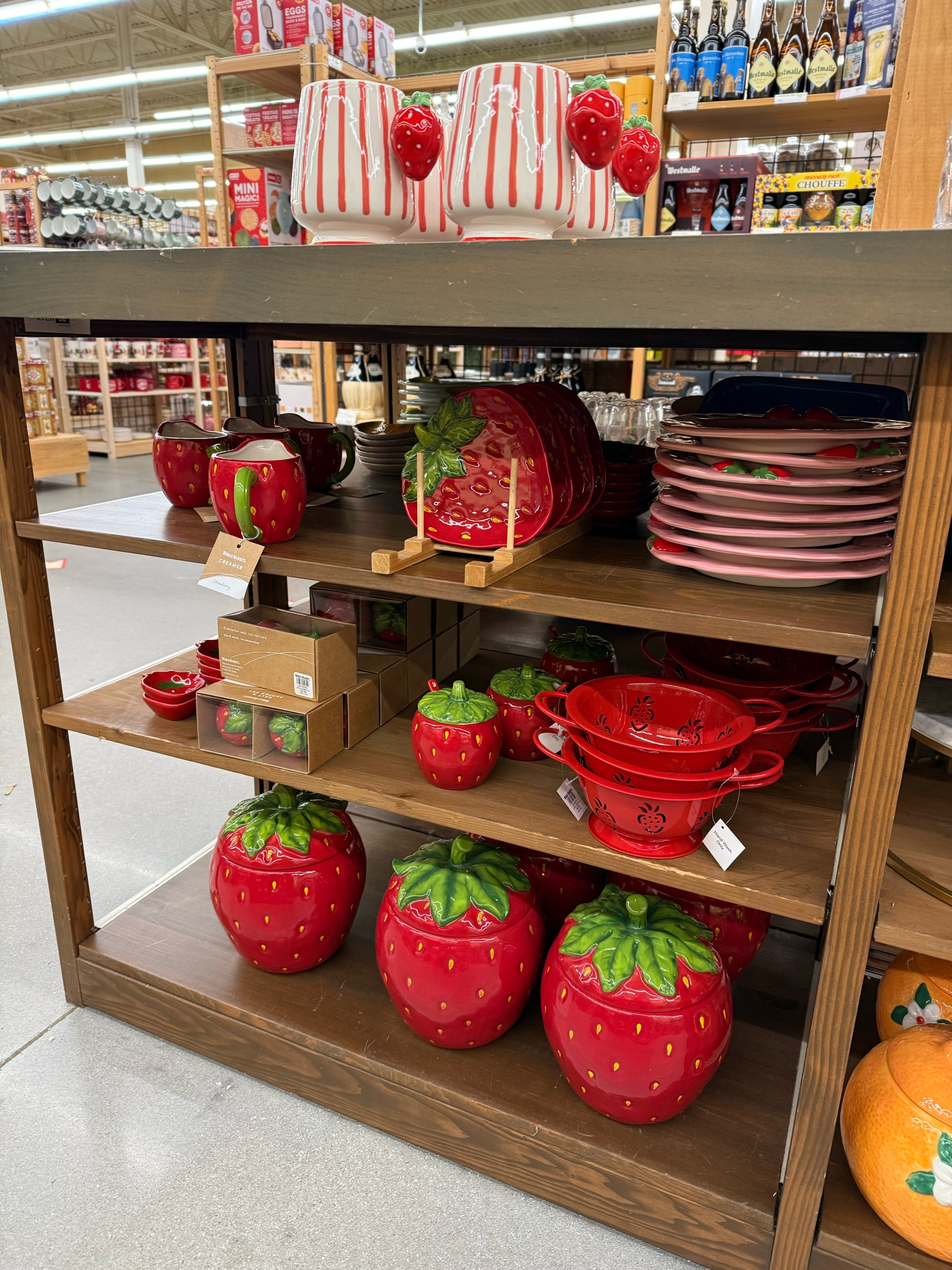 Strawberry decor at world market 