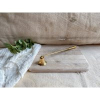 Vintage Brass Candle Snuffer/Vintage Decor Tabletop Farmhouse Cottage Antique Brass | Etsy (US)