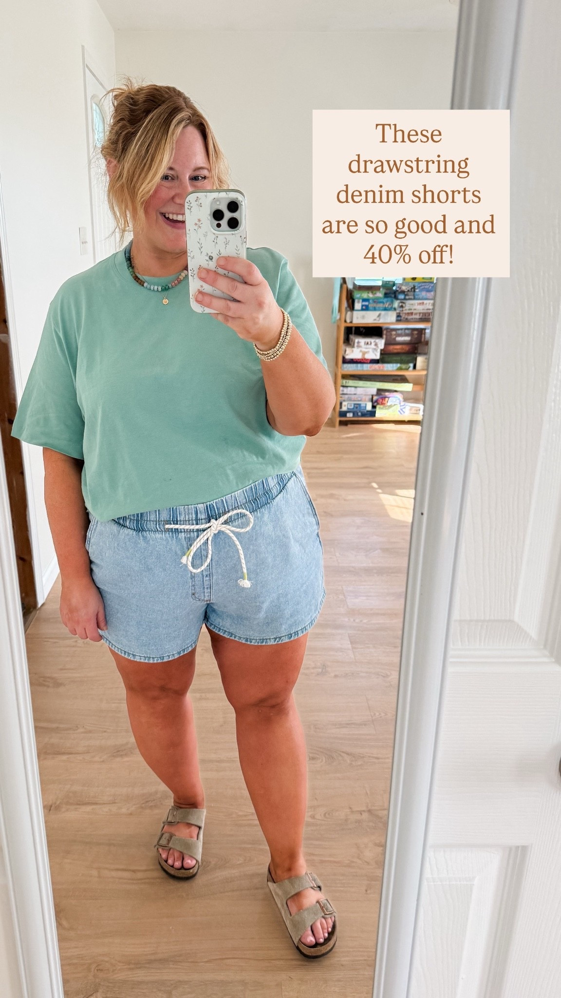 40% off these pull on denim shorts!!

#LTKMidsize #LTKBump #LTKSaleAlert