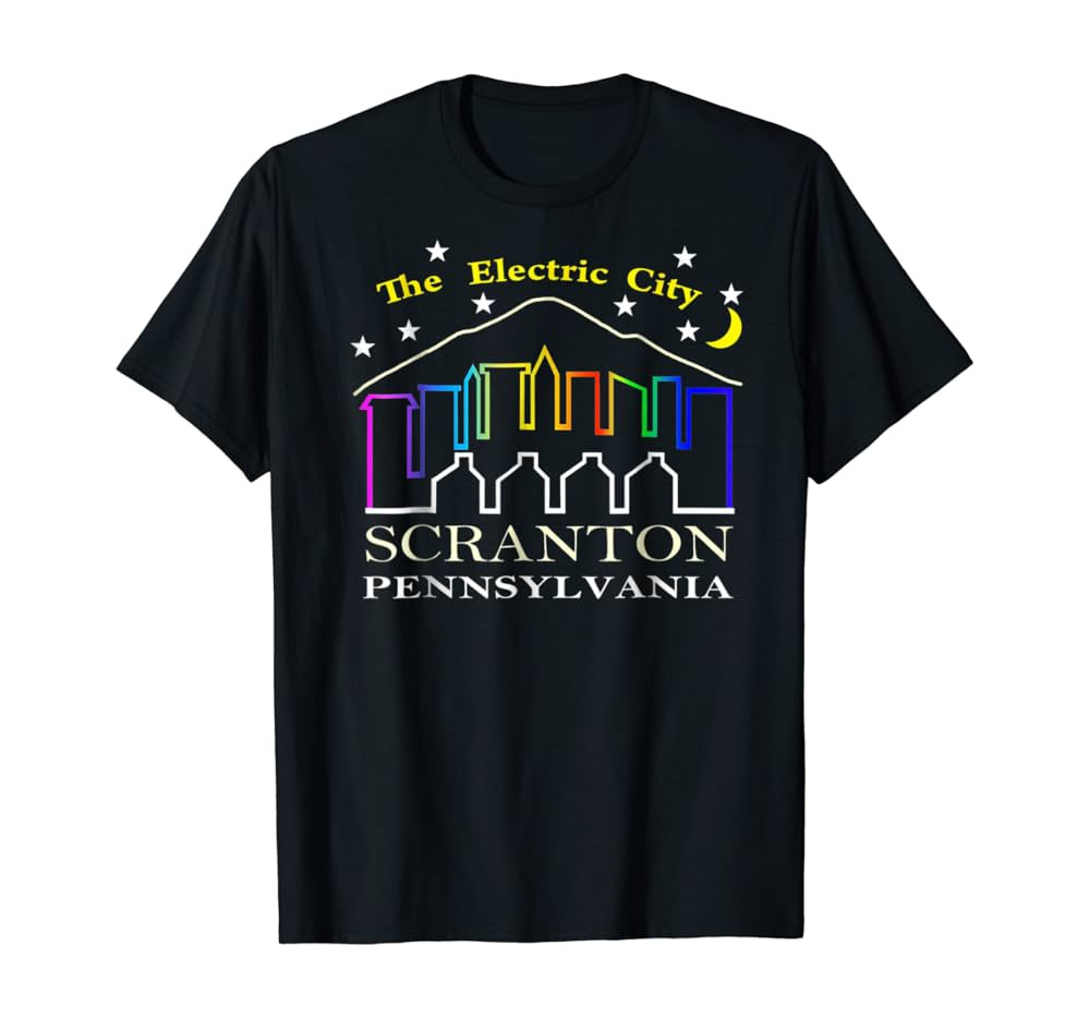 The electic City Scranton, PA Tshirt | Amazon (US)