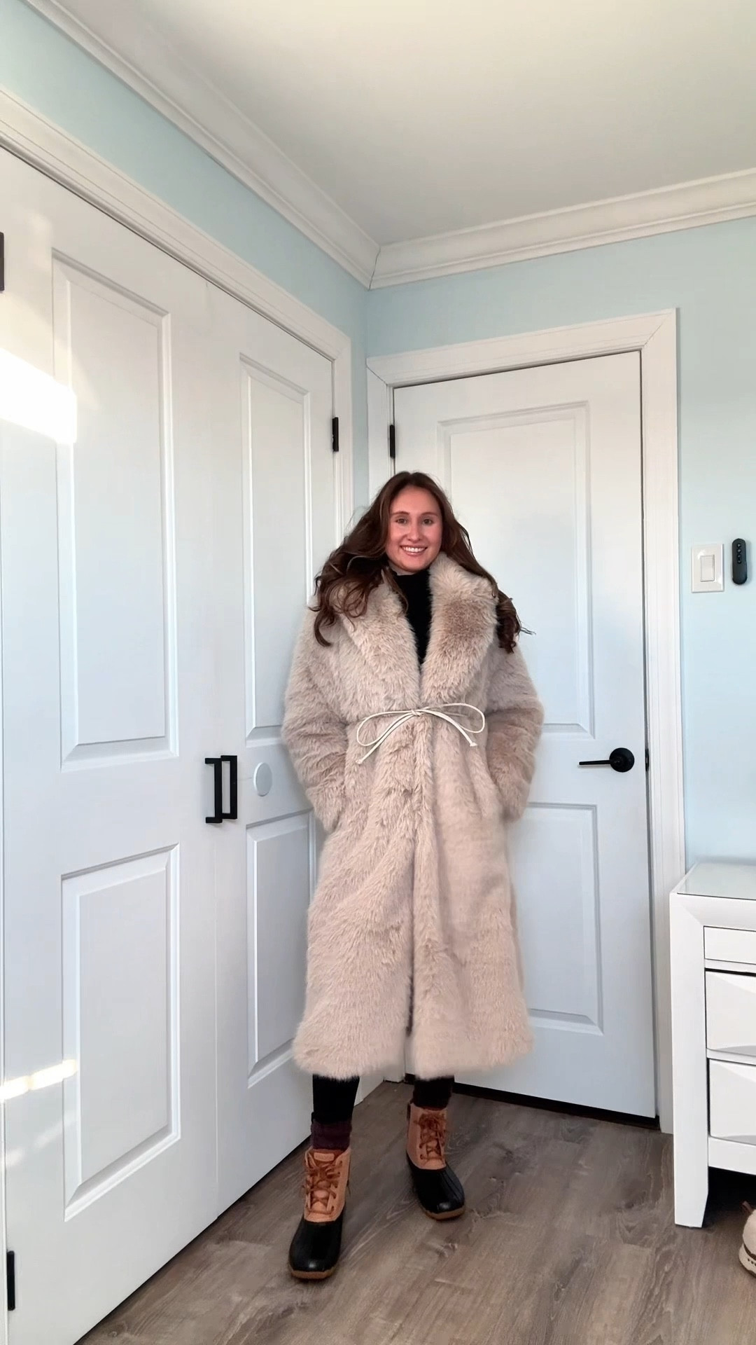 Snow day outfit! ❄️ obsessed with these duck boots and my new fur coat!! 

#LTKHoliday #LTKSeasonal #LTKgrwm