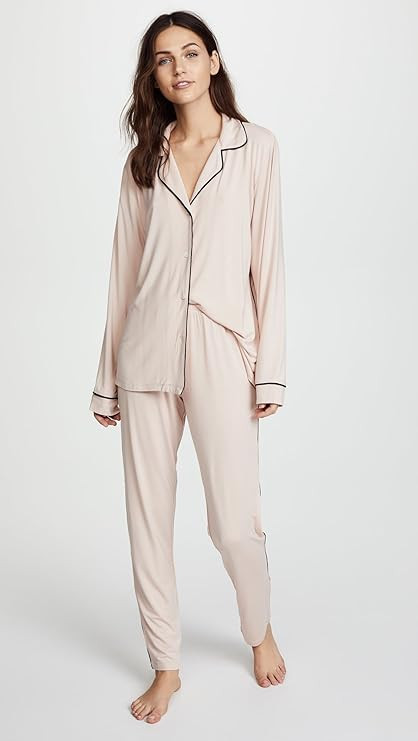 Eberjey Women's Gisele Long PJ Set | Amazon (US)