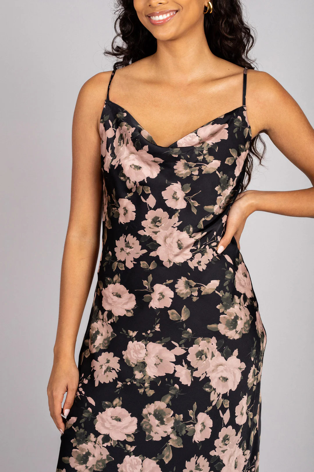 Josephine Floral Slip Dress | Morning Lavender