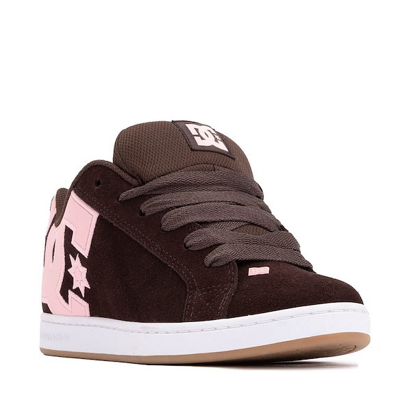 Womens DC Court Graffik Skate Shoe - Brown / Pink | Journeys