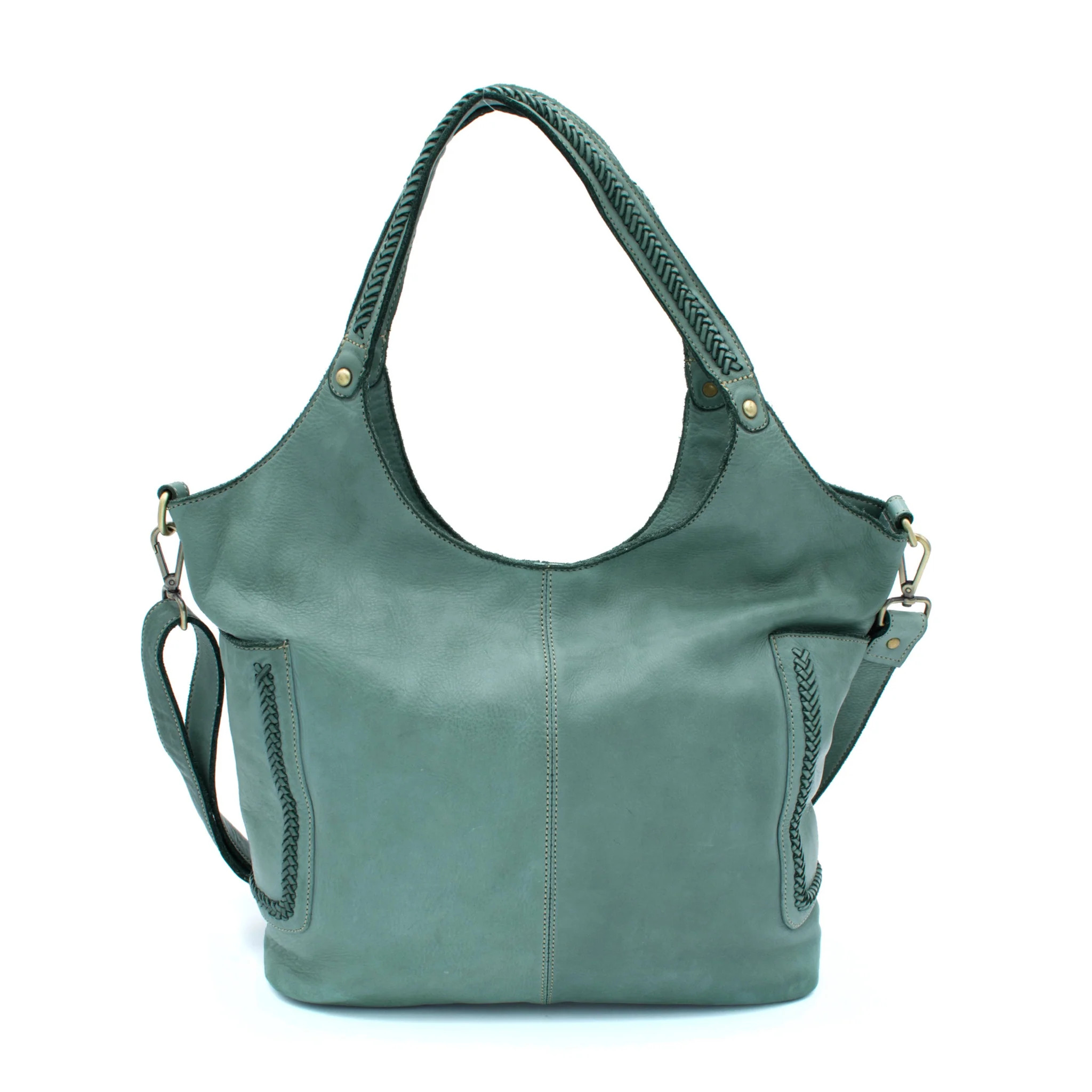 Julia Slouchy Tote in Pistachio | Bolsa Nova Handbags