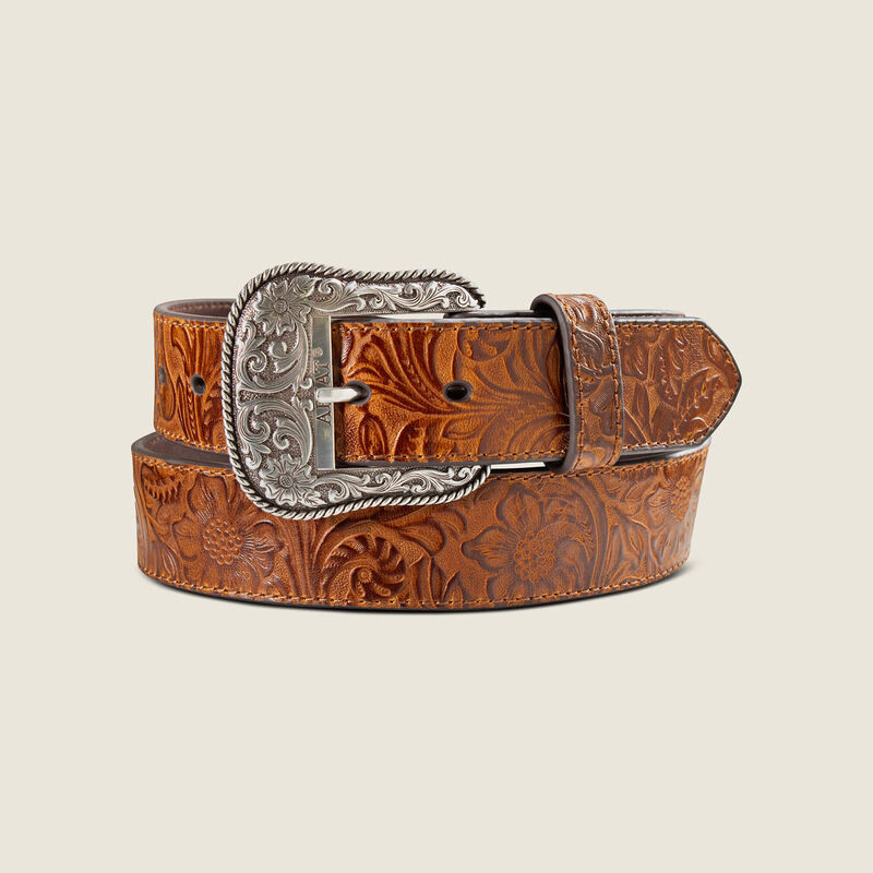 Floral Embossed Rope Belt | Ariat (US)