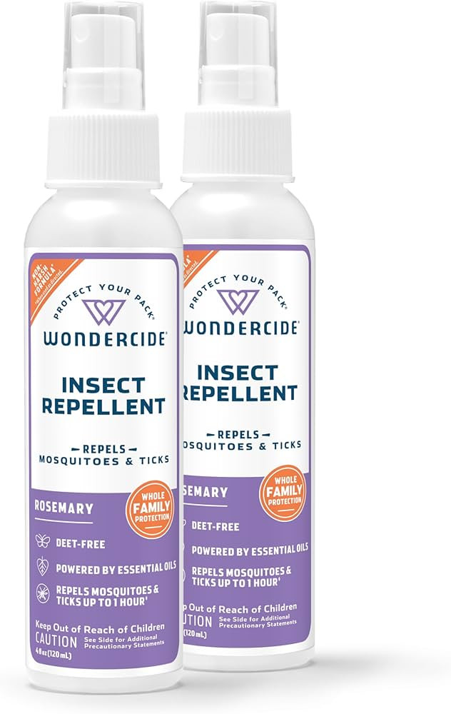 Wondercide - Mosquito, Tick, and Insect Repellent with Natural Essential Oils - DEET-Free Bug Spr... | Amazon (US)