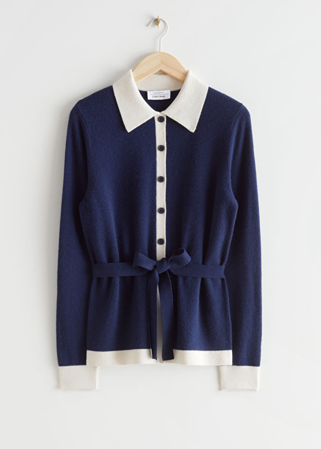 Belted Wool Knit Cardigan | & Other Stories (EU + UK)