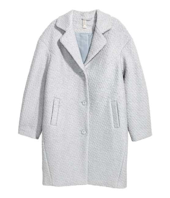 Wool-blend Bouclé Coat | H&M (US)