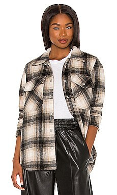 BLANKNYC Plaid Shacket in Checked Out from Revolve.com | Revolve Clothing (Global)