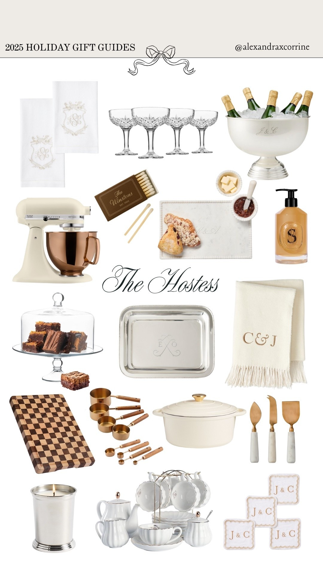 The 2025 holiday gift guides curated by Alexandra Corrine: For the hostess 🫖 

Gift guide, holiday, Christmas gift ideas, gift ideas, wishlist, present, gift inspiration, holiday shopping, host, hosting, hostess, home finds, custom home, personalized gifts

#LTKHoliday #LTKGiftGuide