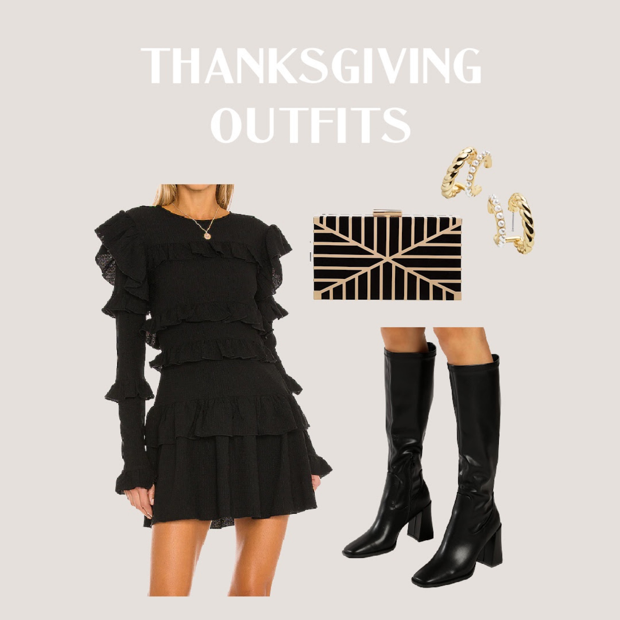 I’m LOVING this Thanksgiving Day outfit! ✨🖤⚡️🍗🥂

#LTKHoliday #LTKfit #LTKSeasonal