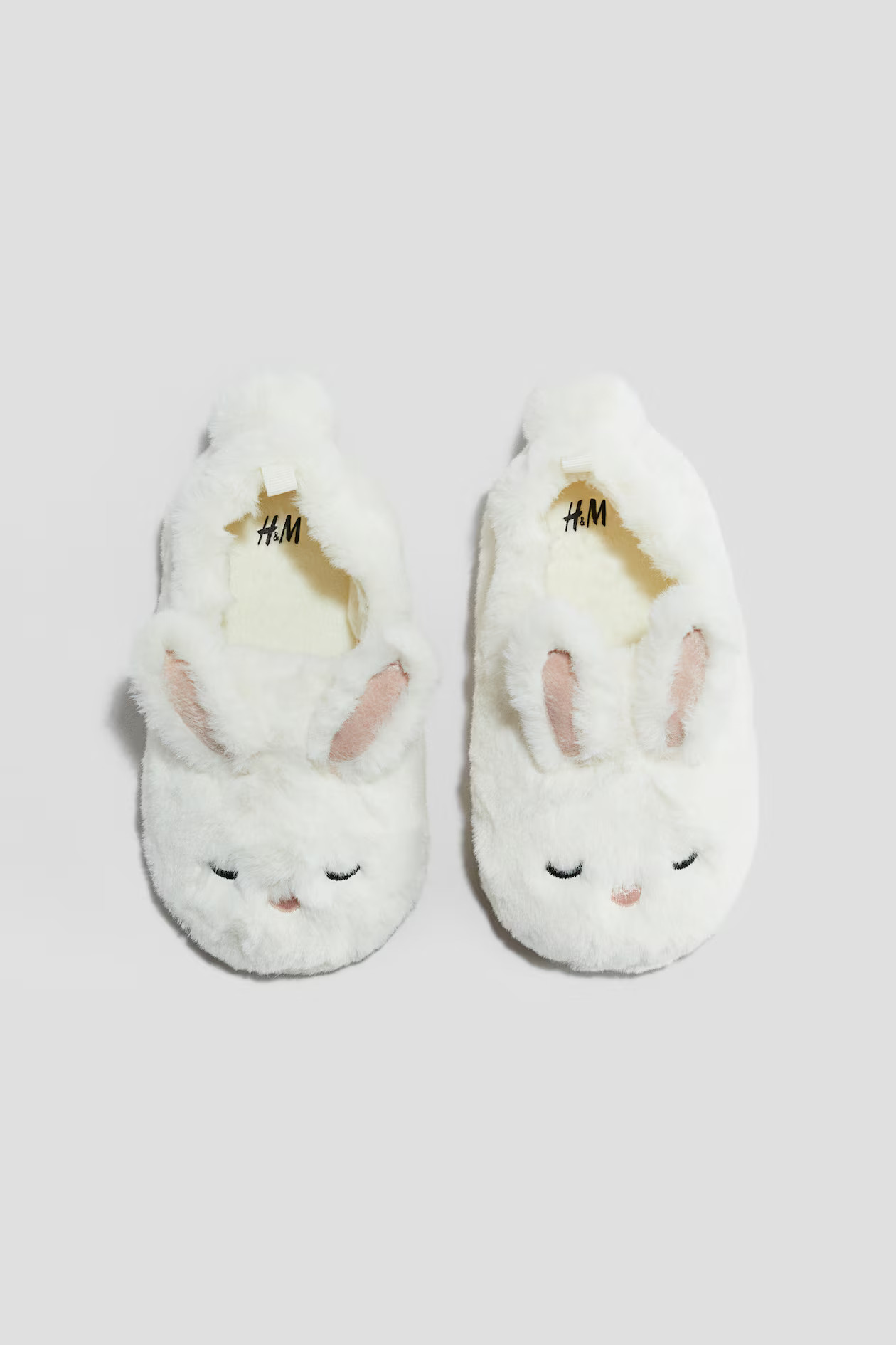 Soft Appliquéd Slippers | H&M (US + CA)