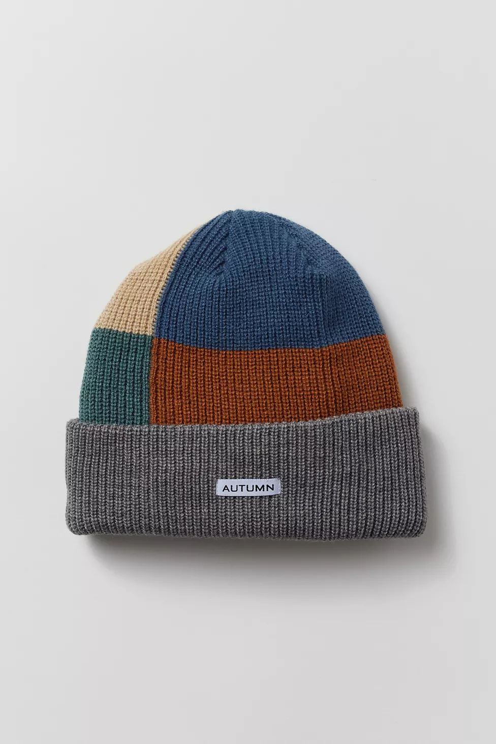 Autumn Patchwork Beanie | Urban Outfitters (US and RoW)