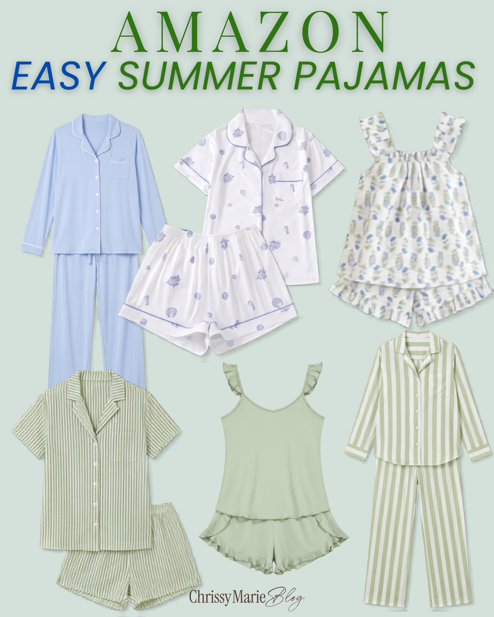 Summer pajamas that are soft, lightweight, and cute enough to make “getting dressed” feel optional. Perfect for warm nights, slow mornings, and pretending the coffee counts as a full plan. 

 #LTKdayinmylife #LTKmomlife #LTKSeasonal