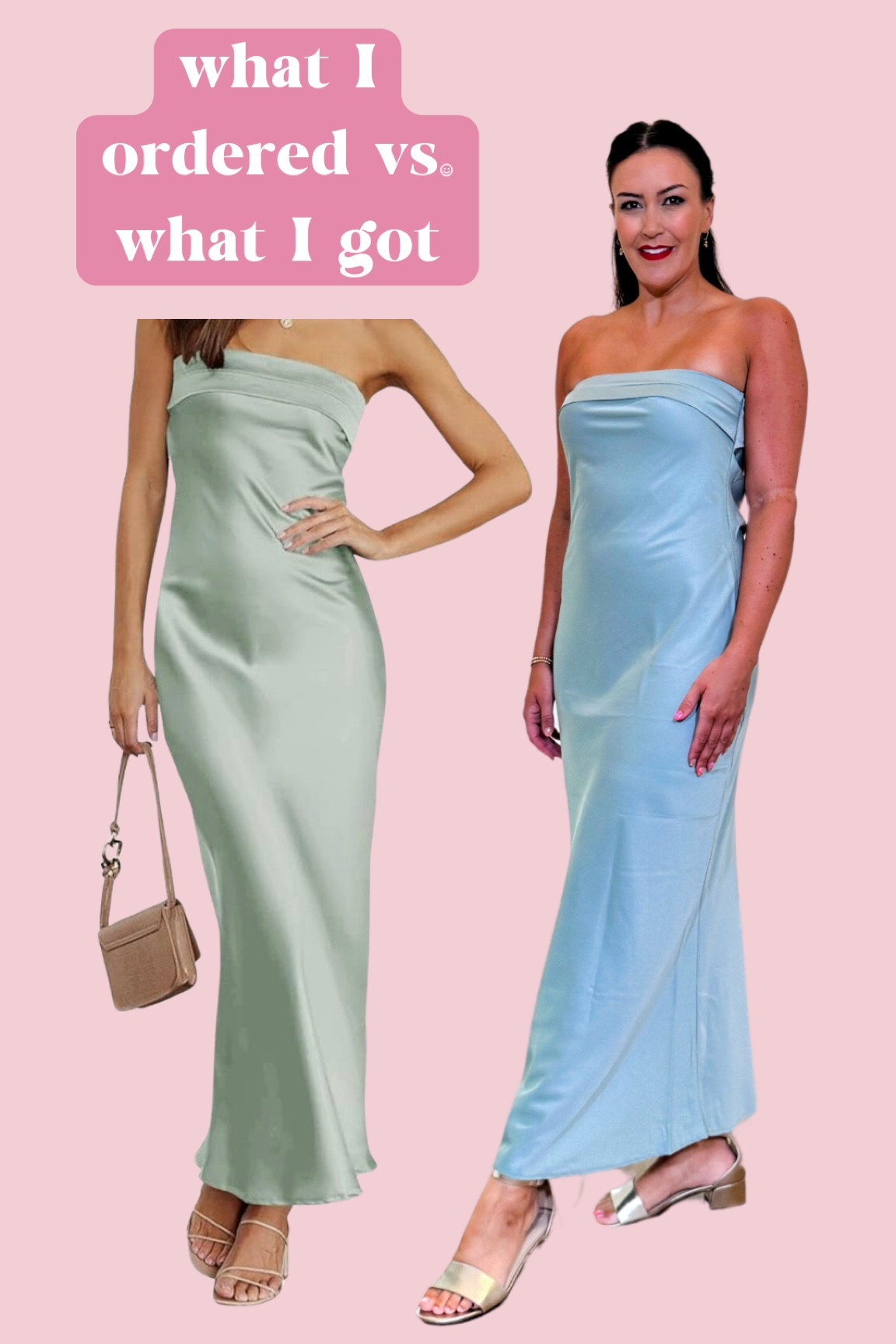 Depends on lighting but regardless, this dress is gorgeous!!! I ordered her in the true blue color as well and it’s a much brighter blue/makes the dress look green side by side

I’m 5’6” wearing size Medium (go up 1)

#LTKWedding #LTKStyleTip #LTKParties