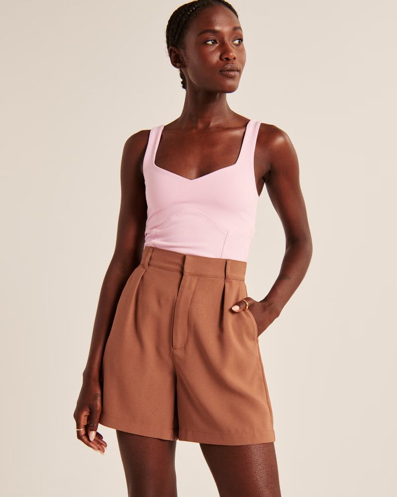 Dressy Tailored Shorts | Abercrombie & Fitch (US)